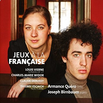 Armance Quéro et Joseph Birnbaum, Oeuvres pour violoncelle et piano de Vierne, Widor,Debussy et&nbsp;Escaich